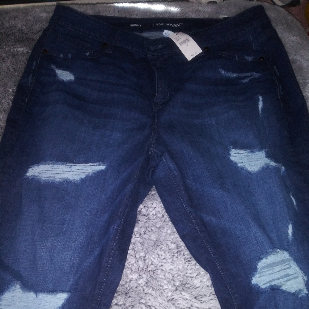 Lane Bryant Step Hem Jeans